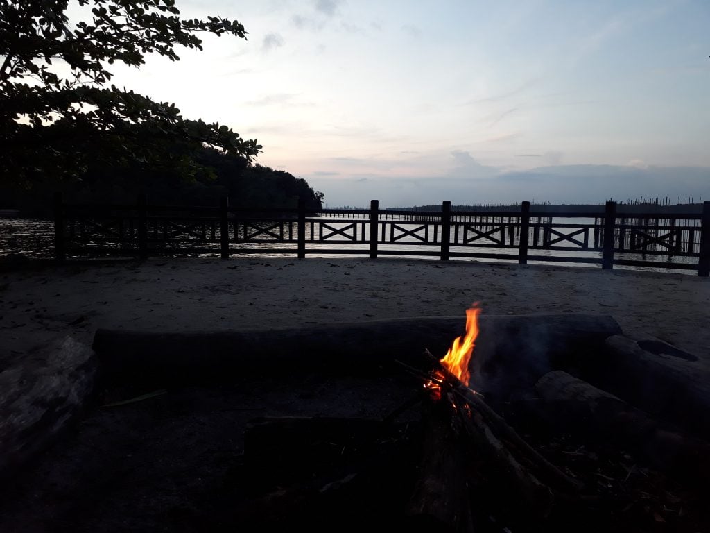 Solo camping Singapore