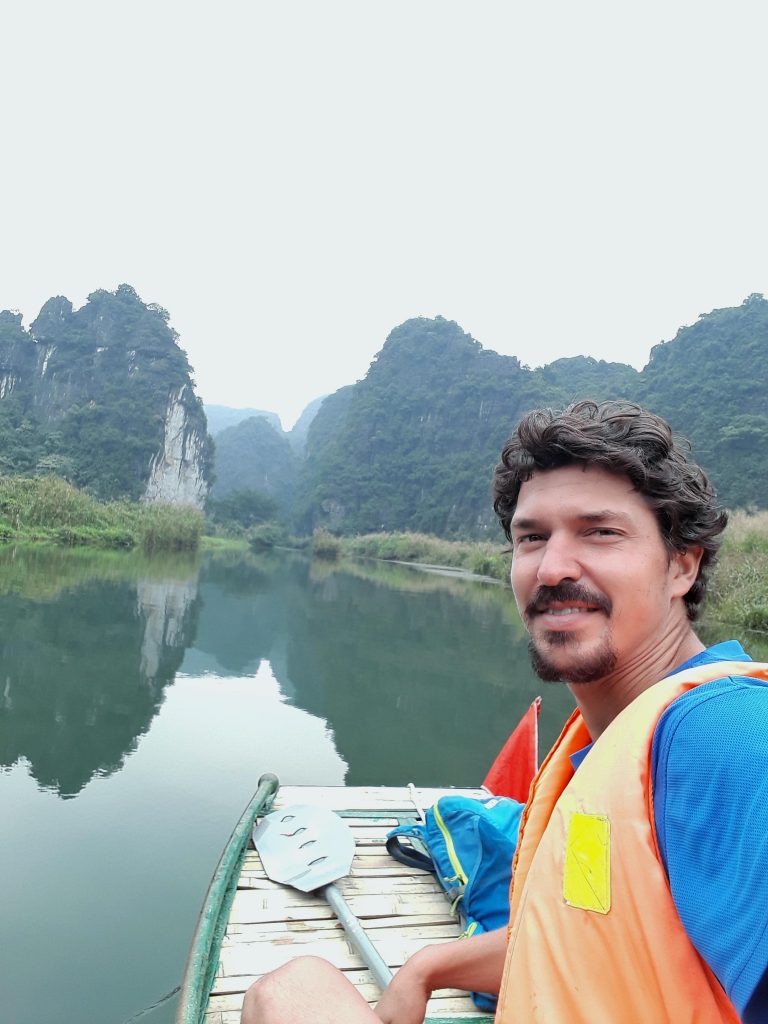 Boat ride in Ninh Binh