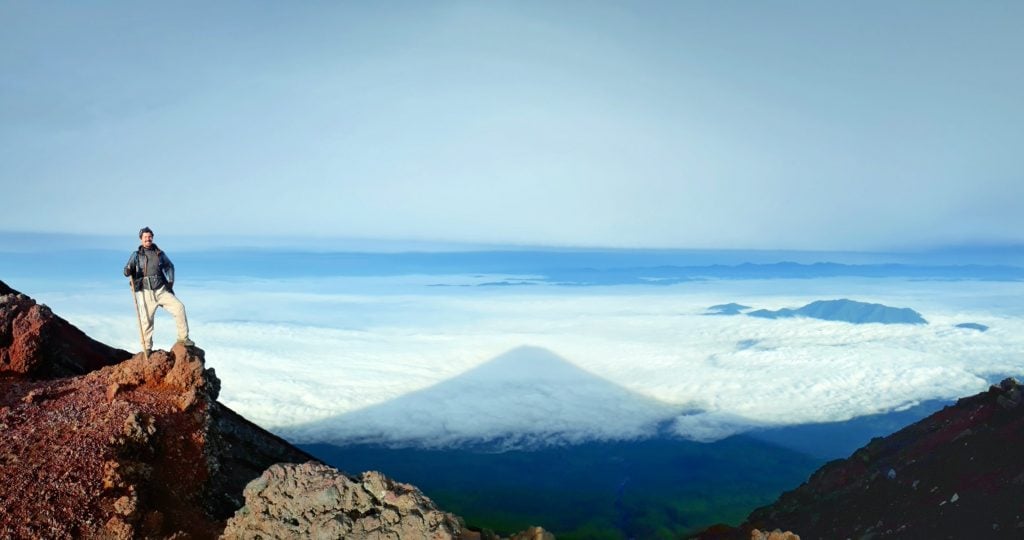 Hiking Mount Fuji solo