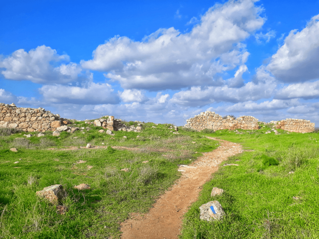 ruins in israel